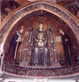 Basilica di Santa Restituta - Madonna in Trono, abside